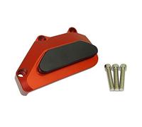 Cover Protection For H-onda CBR600RR CBR 600 RR 600RR PC37 2003 2004 2005 2006 Right Side Engine Case Pulse Cover Guard Pad Slider Protector(Black- Silver)