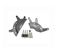 Cover Protection Motorcycle Accessories Engine Guard Side Stator Case Protector CNC Aluminum For Kawasaki Ninja 400 Z400 2017 2018 2019(Grey)