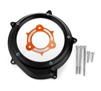 Cover Protection Motorcycle Engine Ignition Clutch Cover Case Guards Protector For 1190 Adventure/R 2014 2015 2016(Black- Silver)