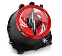 Cover Protection Motorcycle Engine Ignition Clutch Cover Case Guards Protector For Kawasaki Z1000 Z 1000 2016 2017 2018 2019 2020 2021 2022 2023(Black- Silver)