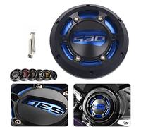 Cover Protection Motorcycle Engine Protective Cover Side Case Slider Guard Stator Accessories For Y-AMAHA T MAX 530 2012 2013 2014 2015 2016(Blue)