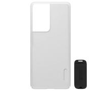 Cover S21 Ultra Video Holder Super Frosted Shield Nillkin White