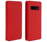 Cover Samsung Galaxy S10 Case Folio Card Holder Function Stand - Red