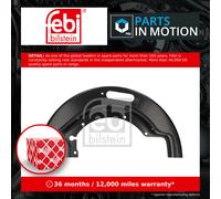 Cover Sheet, brake drum 1004014 Febi 1694340 1694340SK1 Top Quality Guaranteed