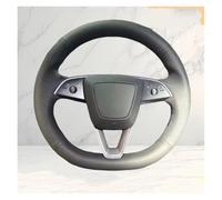 Cover Steering Wheel Protector Car Steering Wheel Cover Faux Leather Breathable Black For Tesla Model 3 Highland 2024 Steering For Cross Wheel Braiding Cover Car Steering Wheel Cover(Yellow Thread)