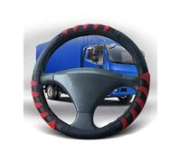 Cover Steering Wheel Protector Truck Steering Wheel Cover Diameter 40/42/45/47/50CM Non-slip Artificial Leather Rubber Car Interior Accessories Styling Car Steering Wheel Cover(42CM Black)