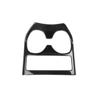 Cover Trim Decal For NISSAN For X-Trail T32 For Rogue 14-20 ABS Carbon Fiber Water Cup Holder Cover Panel Trim Sticker Interior moulding(Left)