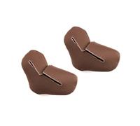 Cover Trim Universal Seat Belt Buckle Clip Protector Leather Trim Interior Button Case Anti-Scratch Cover Safety Accessories Decorative Panel(Coffeel)