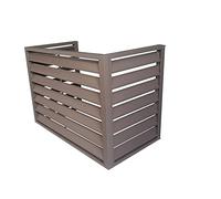 Cover type air conditioner outdoor unit,Aluminum air conditioner and heat pump covers,Mini Split Air Conditioner Cover for Outside Units,fence to hide air conditioner,outer materia