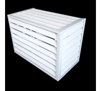 Cover type air conditioner outdoor unit,Aluminum air conditioner and heat pump covers,Mini Split Air Conditioner Cover for Outside Units,fence to hide air conditioner,outer materia