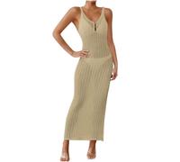 Cover Ups for Women UK Sale Clearance Hollow Out Beachwear Crochet Beach Dress Deal of the Day Bikini Coverup Sexy Knitted Swimsuit Bathing Suit Summer Sleeveless Sundress Tops Ladies, UK Size S-XXL
