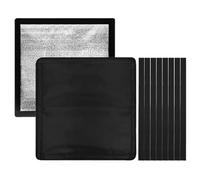 Cover - UV Block No Drilling Sunshade | Insulator Cover | Aluminium Foil Composite Material, The Women Men Adults Teens Senior Outdoor Camping Traveling Road Trip