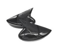 Cover Wing For Nissan For Kicks For Lannia For BlueBird 2015-2021 Car Rearview Side Mirror Cover Wing Cap Rear View Case Rear View Mirror Cap(With Light Carbon)