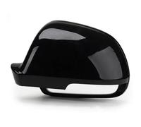 Cover Wing For Skoda For Octavia For Classic 2010-2015 Mirror Shell Cap Housing Wing Door Side Mirrors Cover Mirror Guard Covers(Black L)