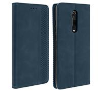 Cover Xiaomi Mi 9T Case Effect Distressed Arrangement Cards Holder Midnight Blue