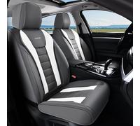 Coverado Car Seat Covers, Front Car Seat Covers, Front Seat Covers, Waterproof Leather Universal Fit Most Cars