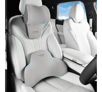 Coverado Lumbar Support and Car Neck Pillow