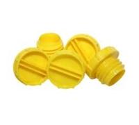 coverandcarry Alko Yellow Caps For Secure Lock Receiver Pack Of 5