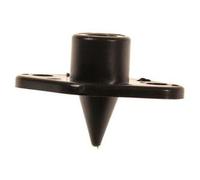 coverandcarry Fiamma Awning Pole Rapid Set Tip for Floor - Colour Black 98655-624