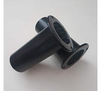 coverandcarry Gas drop vent in Black 75mm x 120mm 2 pack