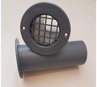 coverandcarry Gas drop vent in Grey 75mm x 120mm 2 pack