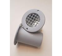 coverandcarry Gas drop vent in Grey 75mm x 75mm 2 pack