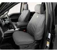 Covercraft Carhartt SeatSaver Custom Seat Covers | SSC2485CAGY | 1st Row Bucket Seats | Compatible with Select Ford F-150 Models, Gravel