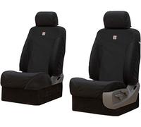 Covercraft Carhartt Super Dux SeatSaver Custom Seat Covers | SSC2372COBK | 1st Row Bucket Seats | Compatible with Select Cadillac/Chevrolet/GMC Models | Black