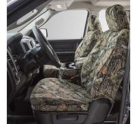 Covercraft - SSC3457CAMB Carhartt Mossy Oak Camo SeatSaver Front Row Custom Fit Seat Cover for Select Ram Models - Duck Weave (Break-Up Country)