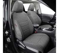 Coverdram Custom Seat Covers Compatible with Select Toyota RAV4 LE,XLE,XLE Premium,Limited 2019 2020 2021 2022 Models (Gray,Full Set)