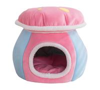 Covered Cat Basket,Winter Warm Sleeping Nest with Removable Mattress | Indoor Cat Houses - for Puppy Indoor Living Room Bedroom Balcony Apartment Home