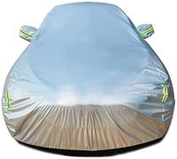 Coverfully Dustproof Car Cover for Mercedes Benz S-Class W223 L560e/S580/S580e 2020-, Waterproof Sedan Cover, Scratch Proofcar Tarpaulin, Durable Breathable Cover, UV Protection,Silver
