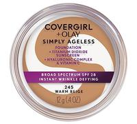 COVERGIRL & Olay Simply Ageless Foundation, 245 Warm Beige