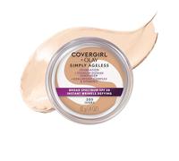 COVERGIRL & Olay Simply Ageless Instant Wrinkle Defying Foundation Ivory 0.4 Ounce Pot, Foundation Plus Titanium Dioxide Sunscreen (packaging may vary)