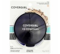 CoverGirl Smoothers Pressed Powder Foundation Translucent, Medium(N)715, 9.5 ml Packages (2-pack)