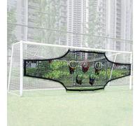 Coverify Football Goal Target Practice Portable Football Shooting Targets with 9 Scoring Zones Soccer Football Training Net for Goals Detachable 24 x 8ft (Goal Frame not Included)