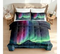 Coverless Duvet Small Double Aurora Borealis 7.5 Tog 3D Reversible