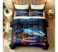 Coverless Duvet Small Double Future Science-fiction Printed Comforter