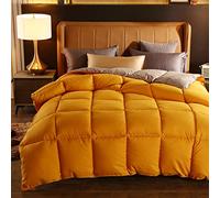 Coverless Duvet Super King Size,10.5 Tog All Year Quilt,Luxury White Goose Down Filler Duvet Quilt Comforter Winter Duvet Cotton Thickened Quilt