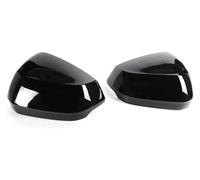 ASHILD Covers for Car Mirrors For A-udi Q2 SQ2 Q3 RSQ3 2017-2024 Black Carbon Fiber Left Right Side Door Wing Mirror Cover Caps Housing Mirror Cap 2pcs (Color : Black)