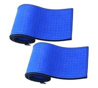 Covers for swimming pools, non-slip anti-burn safety rubber 2 pieces - grip sleeve for pool ramp - for public buried pools, communities, hotels and resorts centers