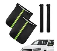 Covers for windscreen wipers and side mirrors, frost protection snow protection for SUV and saloon, waterproof, dustproof wiper sleeves for morning winter everyday life, robust