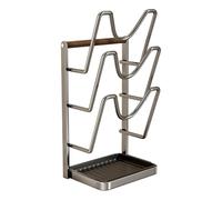 Covers Sorting Frame - Durable Metal Design, Utensils Display Structure, Dish Board Holder, Culinary Space Manager | Metal Sorter Frame For Plac