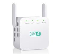 Covers Up to 4500 Sq.ft and 60 Devices, Internet Booster - with Ethernet Port, Quick Setup, Home Wireless Signal BoosterWiFi Extender/Repeater