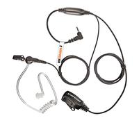 Covert Acoustic Tube Earpiece Compatible with Binatone Radio Binatone Terrain 750, Binatone Action 1100, Binatone Latitude 100, Binatone Latitude 150