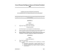 Covert Human Intelligence Sources (Criminal Conduct) Bill Marshalled List of motions to be moved on Consideration of Commons reasons and amendments (House of Lords) HLB 168 I