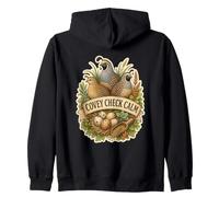COVEY CHECK CALM Lawn Yard Routine Zip Hoodie