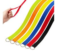 COVGOPI Slip Lead Dog Leash, 6 FT Strong Pulling Durable Short Dog Leashes with O-Ring, 6 Colors Soft Rope for Dog Cat, Easy Control for Grooming/Shelter/Rescues/Walking/Training,etc.