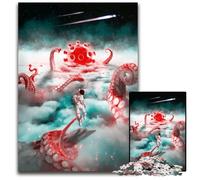 Covid Danger 1000 Piece Puzzle Jigsaw Puzzles for Adults Brain Challenge for Teenagers Home Decor 1000 PCS(38x26cm)