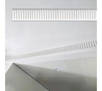 Coving for Ceilings Flexible Ceiling Trim Molding White, Self-Adhesive Wall Inner Corner Trim Molding Line Ceiling Edge Strip, DIY Wall Edging Lines for Guard/Home Decor(Width: 18 cm (7 1/8"))